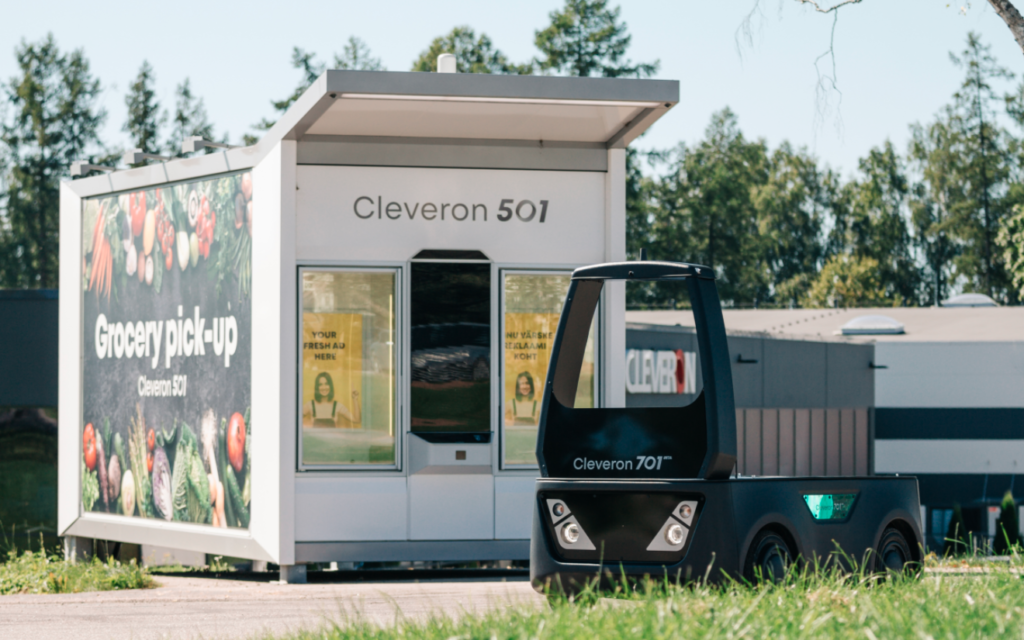 Nuevo robot repartidor de Cleveron